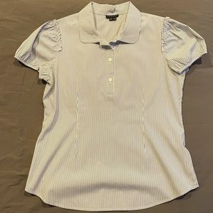 Theory Stripe Shirt Medium